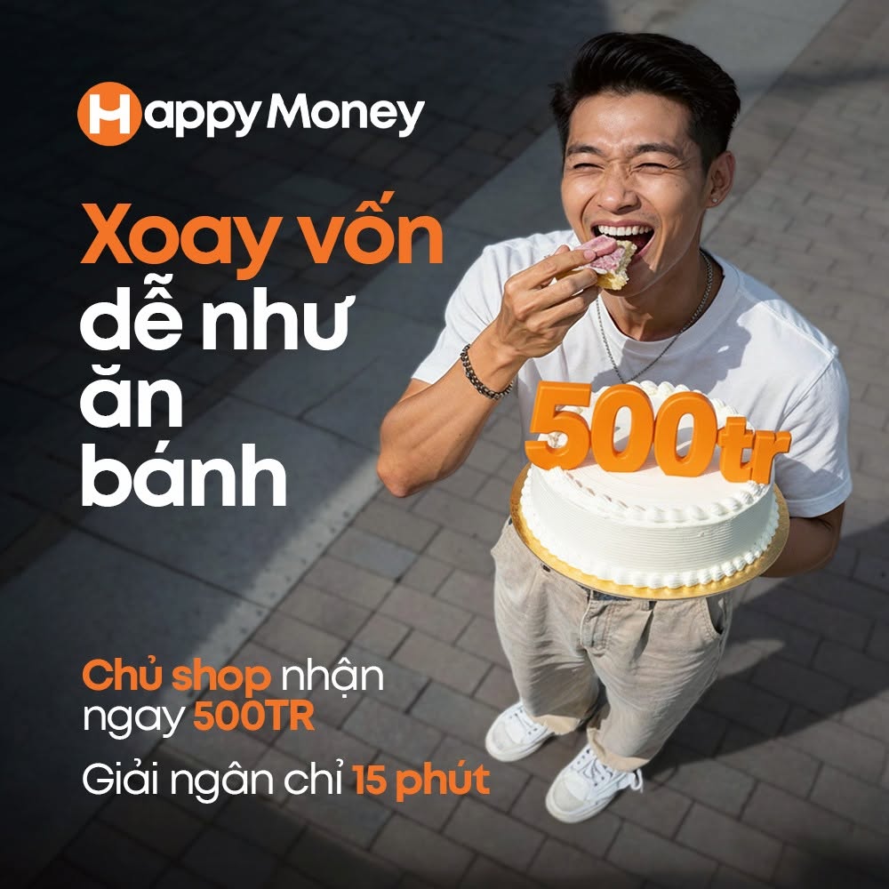 Giải ngân tại Happy Money - Tin cậy đồng hành, vững bước tài chính.