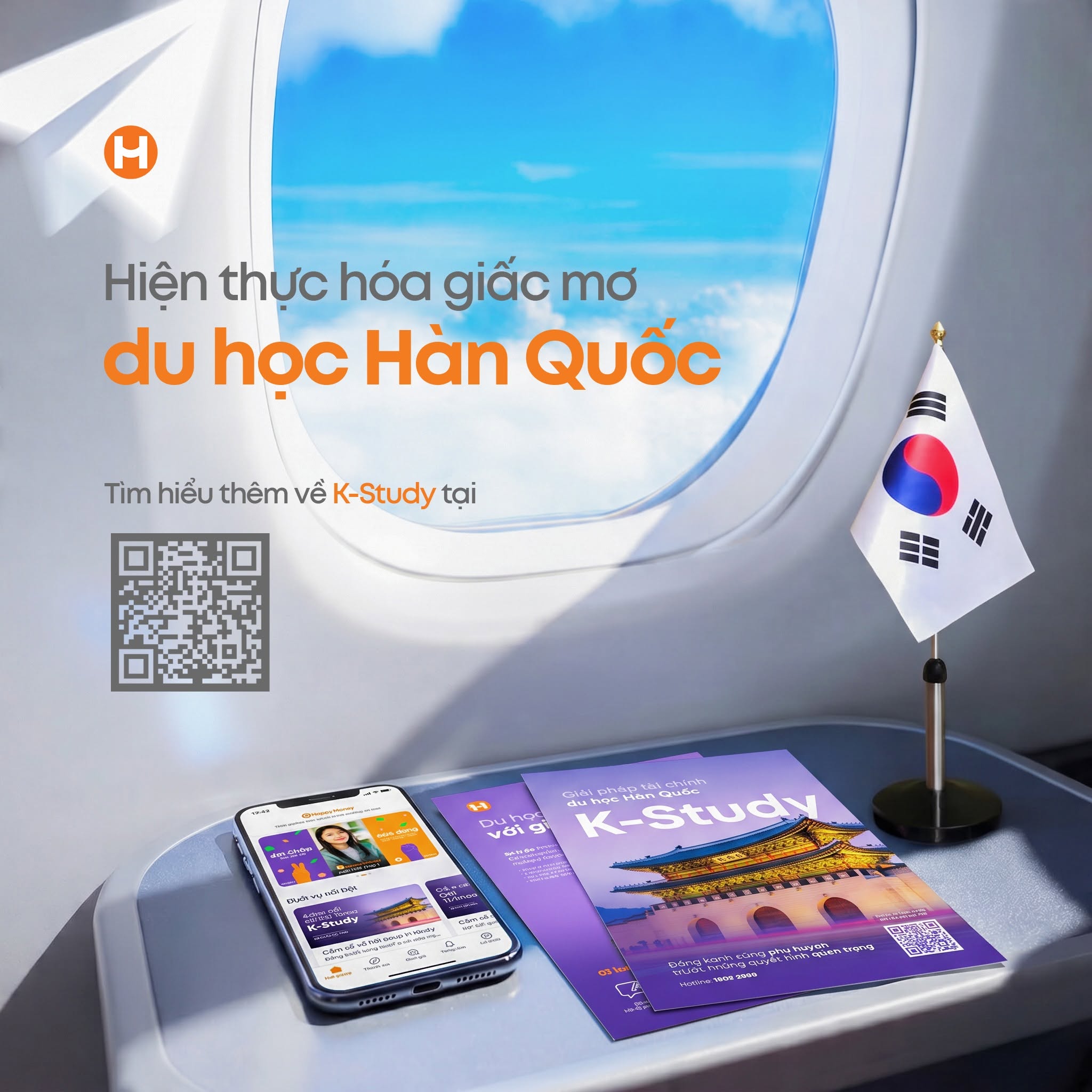 Đặc quyền gói vay du học Hàn Quốc chỉ có tại Happy Money