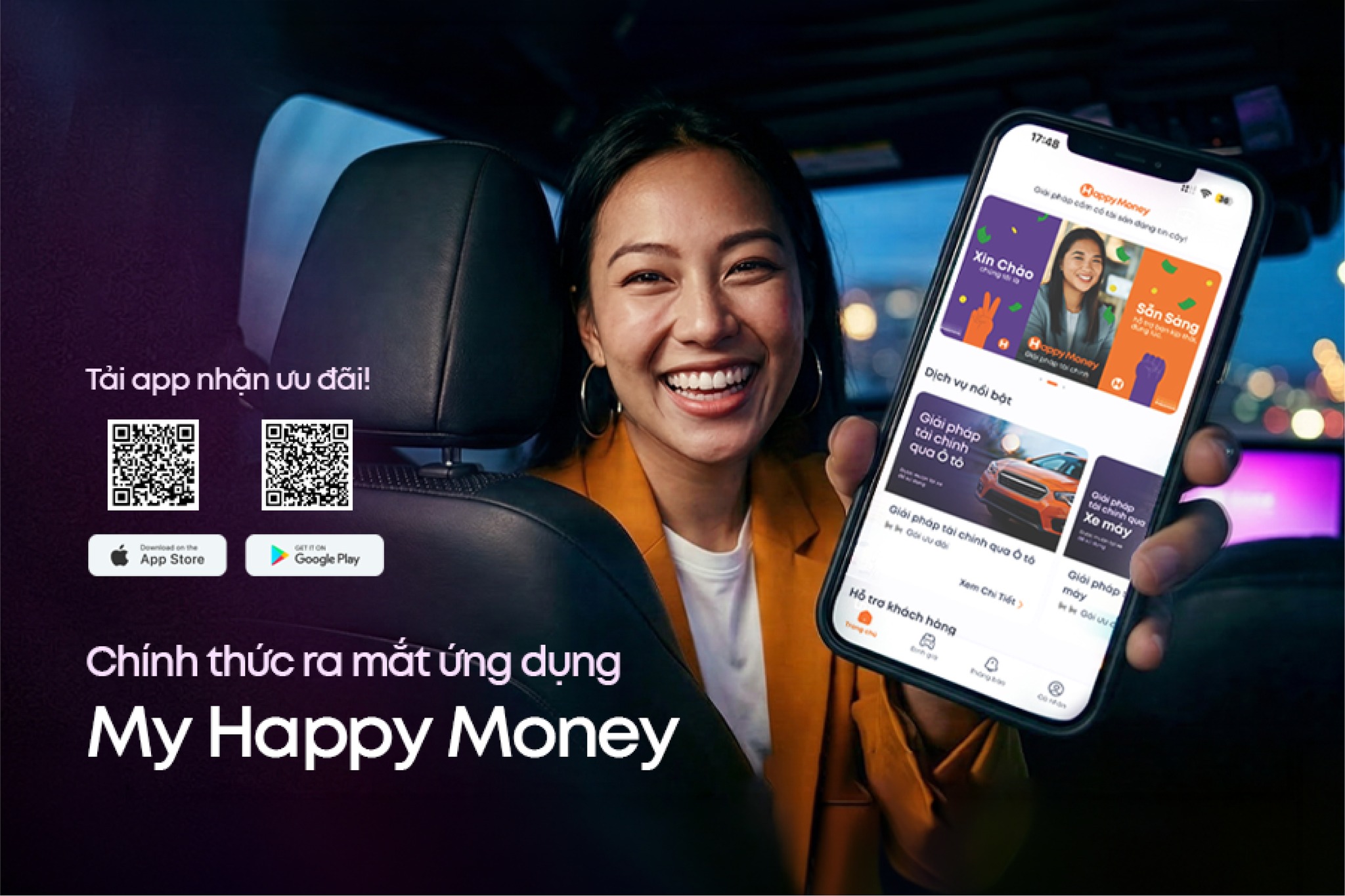 Happy Money chính thức ra mắt ứng dụng di động My Happy Money